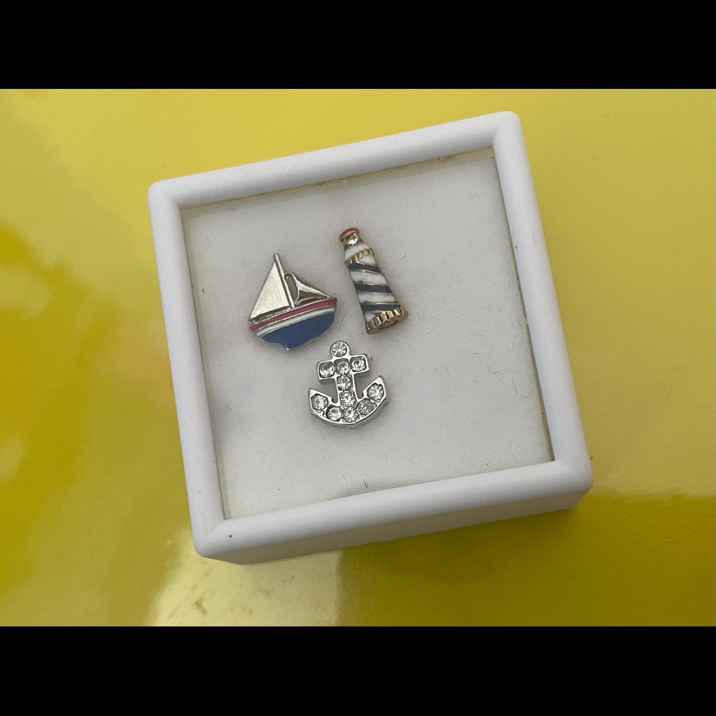 New Origami Owl Charms- Summer Nautical Theme